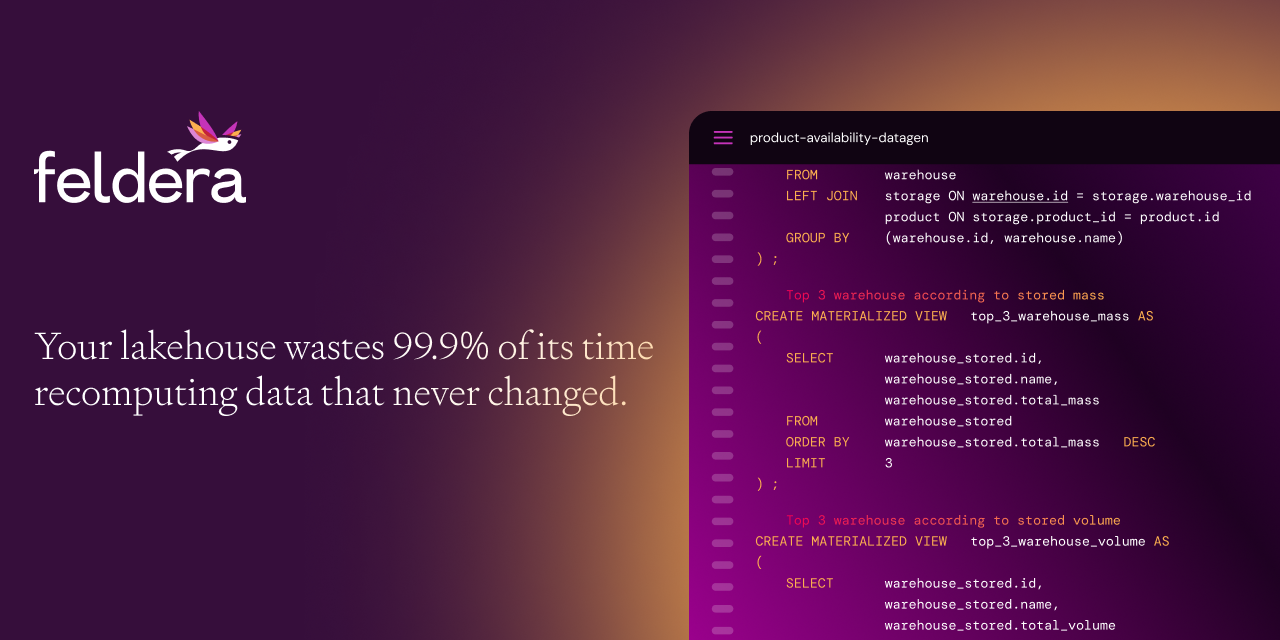 feldera website preview